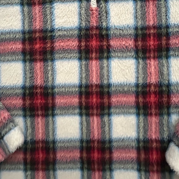 J.Crew Tartan Sherpa Half-zip Pullover Size Small - Picture 5 of 6